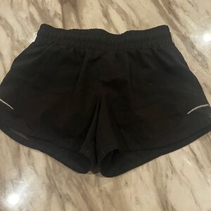 Girls Black Athletic Shorts